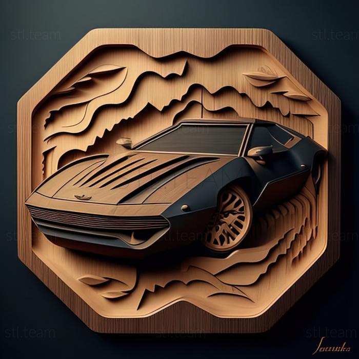 3D model Lamborghini Jarama (STL)